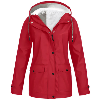 AMELIA™ | Fleece-lined raincoat for women