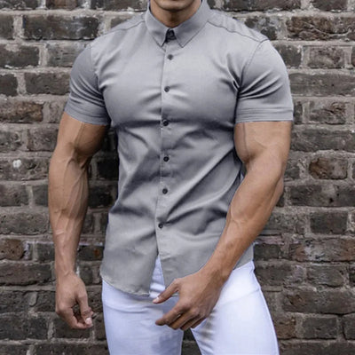 MARCO™ | Muscle fit summer shirt