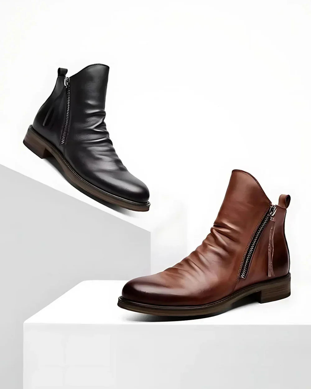 COLTON™ | Stylish Side-Zip Boots