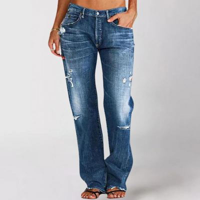 VANESSA™ | Loose Wide-Leg Denim Jeans