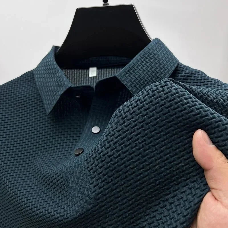 FLORIS™ | Mesh polo shirt