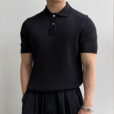 PIERLUIGI™ | Knitted polo shirt