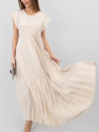 ELEA™ | Loose pleated dress