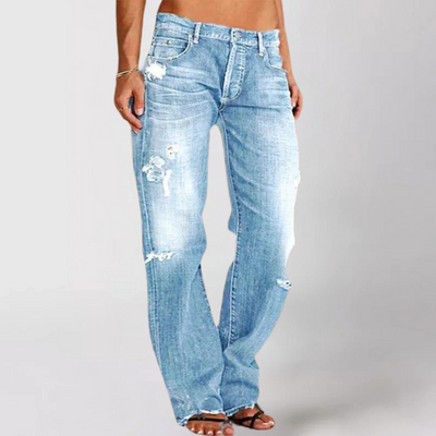 VANESSA™ | Loose Wide-Leg Denim Jeans