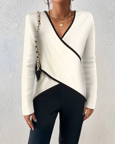 EVORA™ | Elegant V-neck sweater