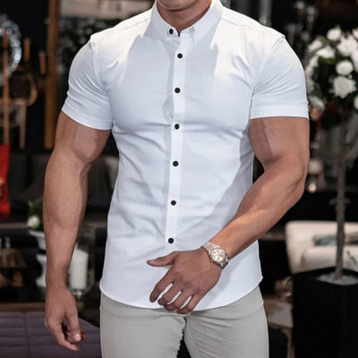 MARCO™ | Muscle fit summer shirt