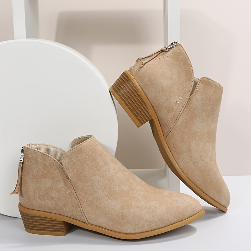 ELINE™ | Modern Slip-On Ankle Boots