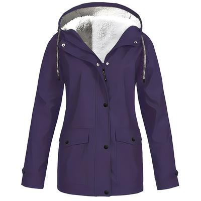 AMELIA™ | Fleece-lined raincoat for women