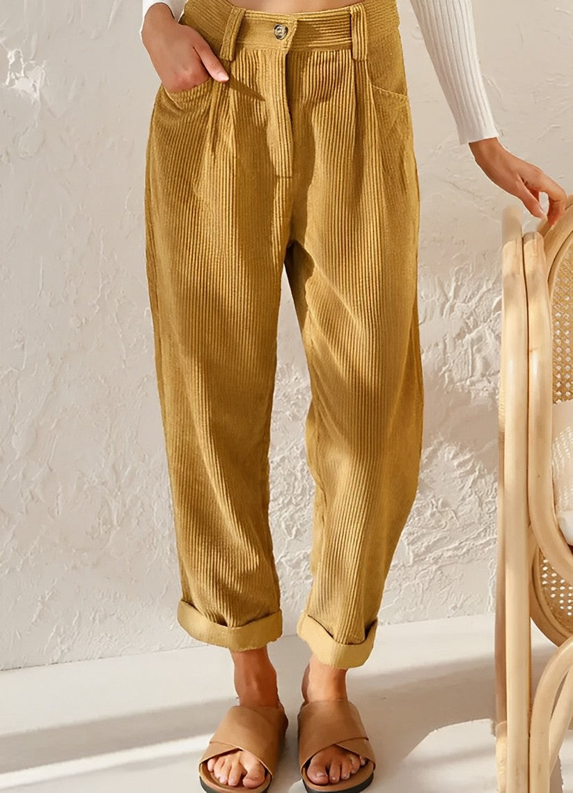 ANNE™ | Casual corduroy trousers