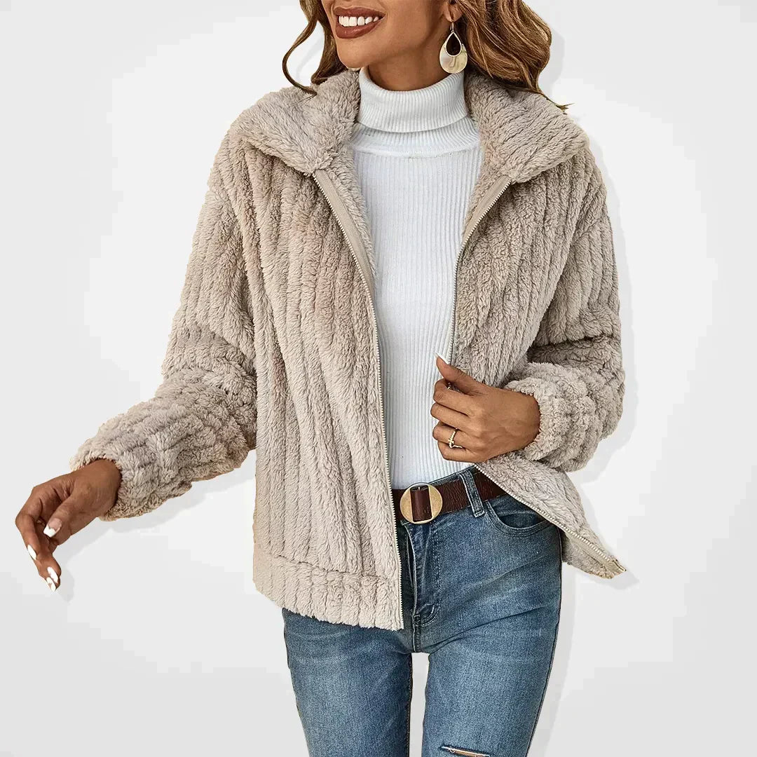 KIMBERLY™ | Casual Plush Cardigan