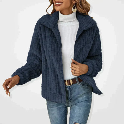 KIMBERLY™ | Casual Plush Cardigan