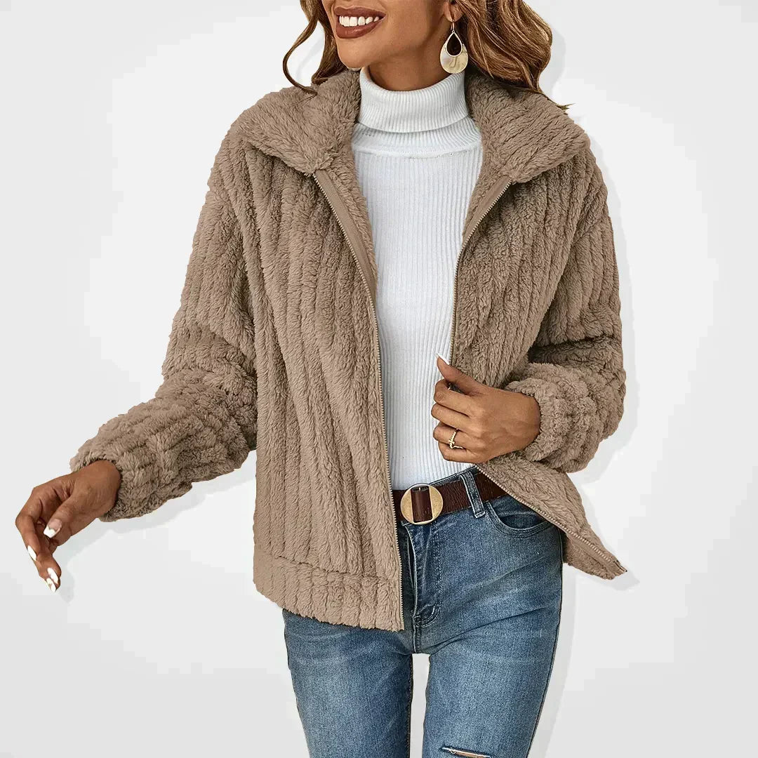 KIMBERLY™ | Casual Plush Cardigan