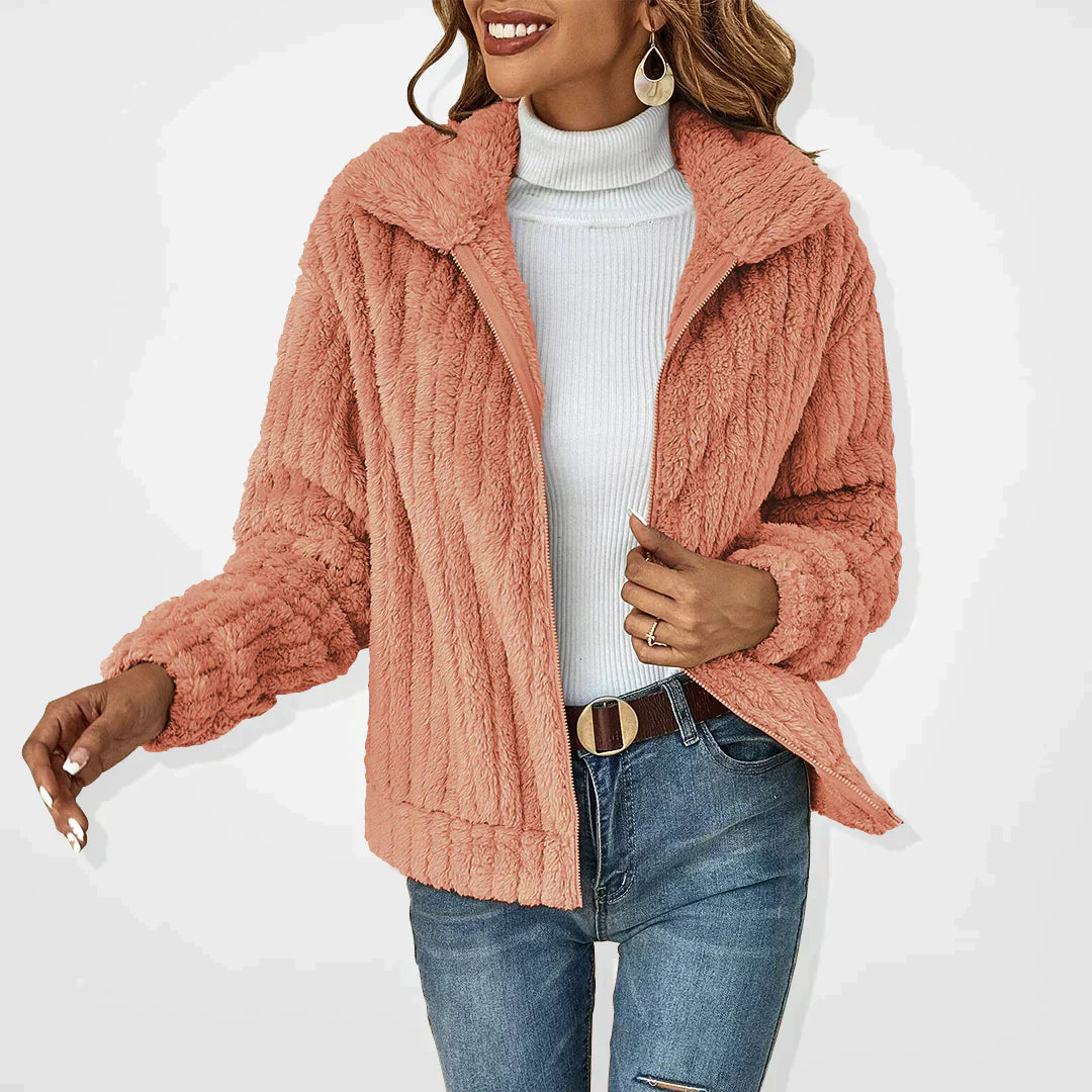 KIMBERLY™ | Casual Plush Cardigan