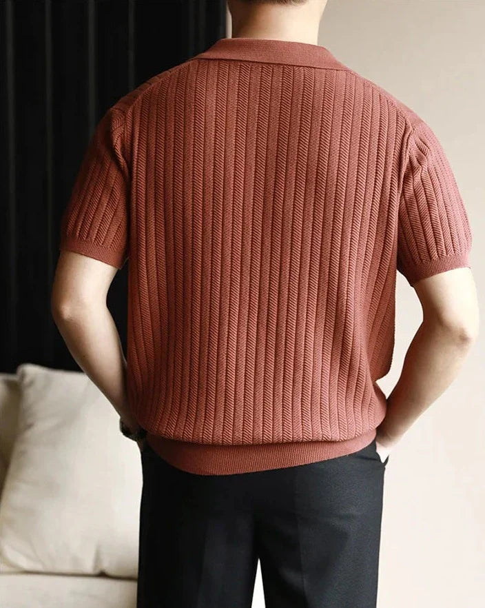 DARIO™ | Casual knitted shirt