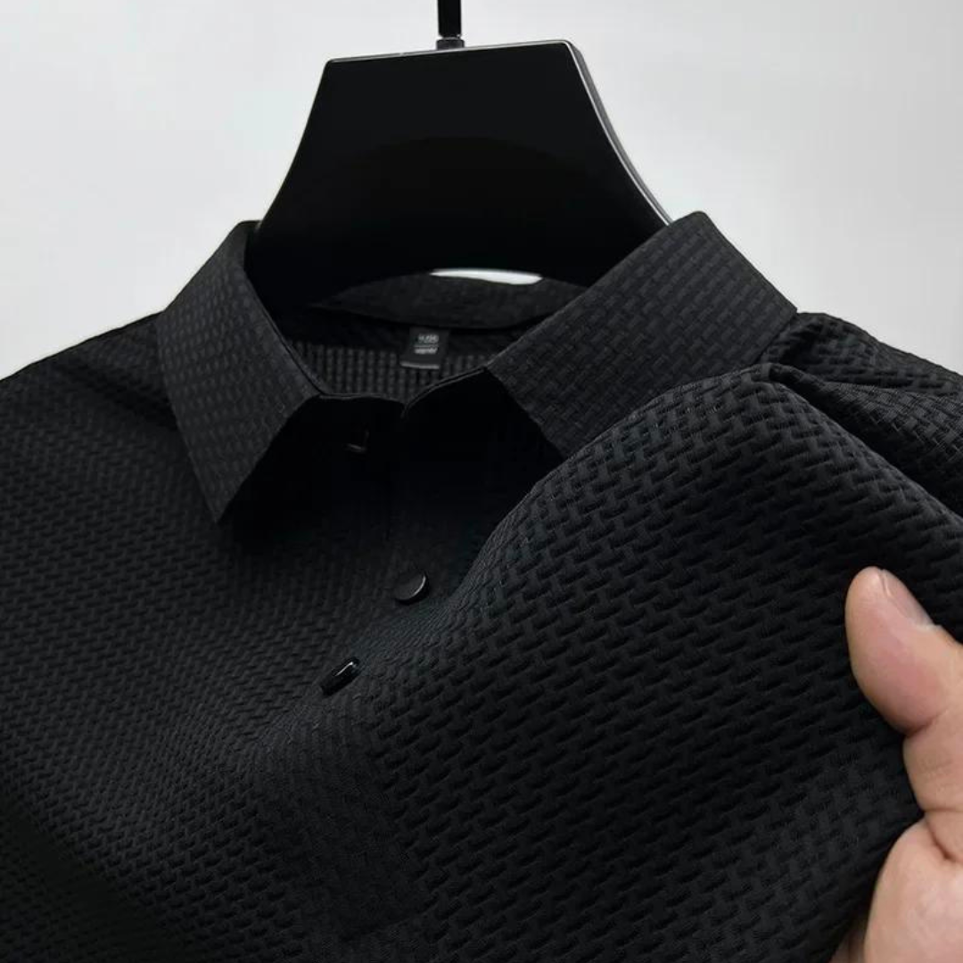 FLORIS™ | Mesh polo shirt