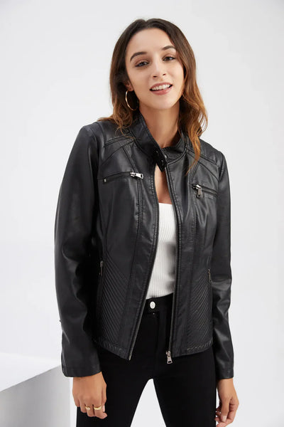 ISI™ | Vegan women's leather jacket