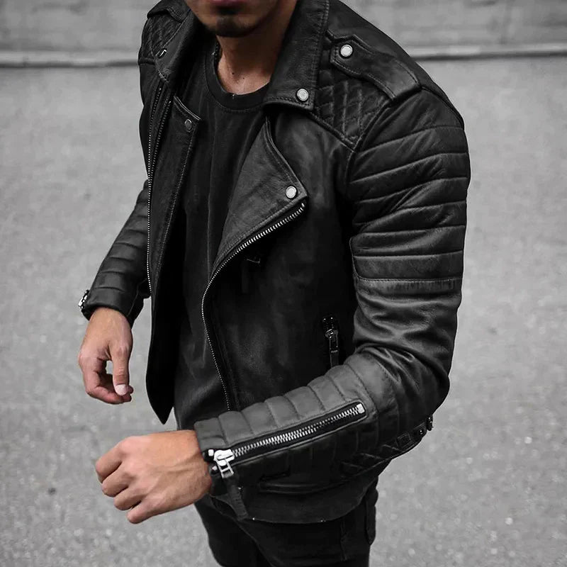 NORBERT™ | Stylish leather jacket