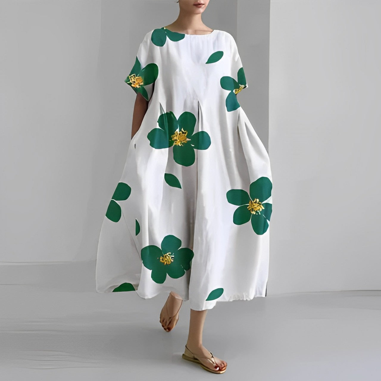 ANINA™ | Elegant floral dress