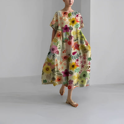 ANINA™ | Elegant floral dress