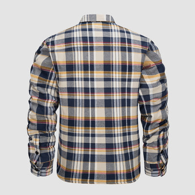 ENNIO™ | Quilted check jacket