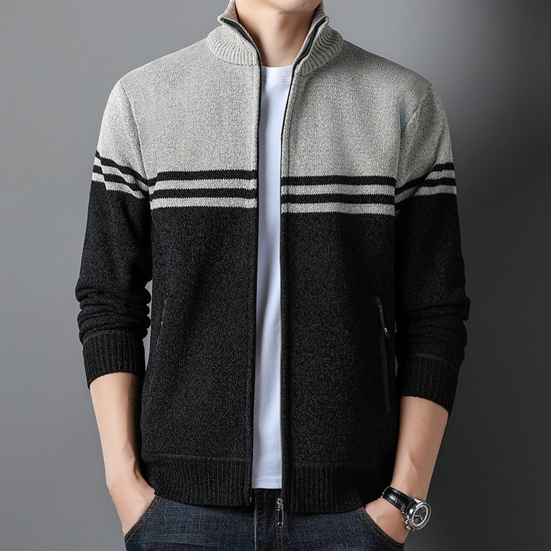 AXEL™ | Modern Zip-Up Sweater