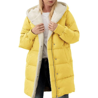 VALORA™ | Plush-Lined Hooded Coat