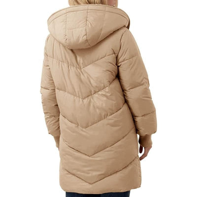 VALORA™ | Plush-Lined Hooded Coat