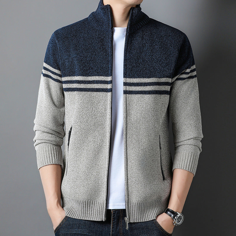 AXEL™ | Modern Zip-Up Sweater