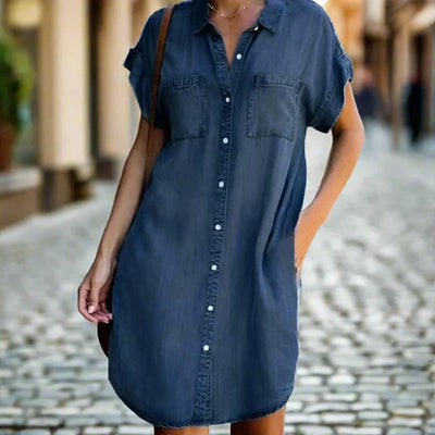 ANNIK™ | Elegant denim dress