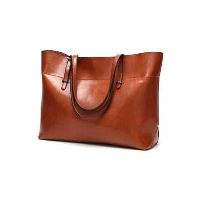 CARLA™ | Leather Tote Bag