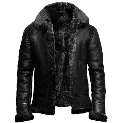 FJORD™ | Plush-Lined Leather Jacket