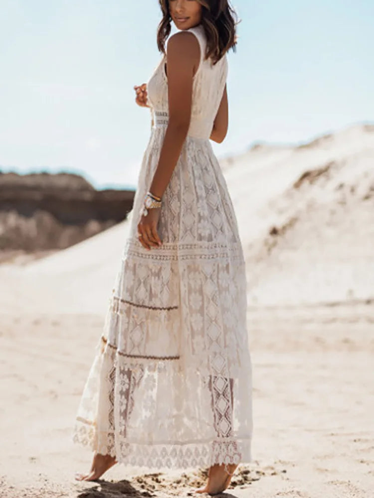 CATHY™ | Elegant boho dress