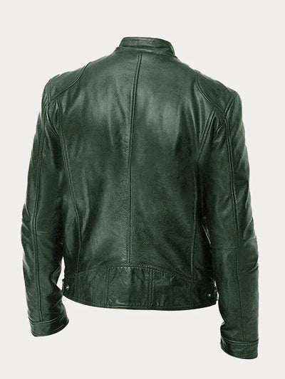 HUDSON™ | Casual leather jacket