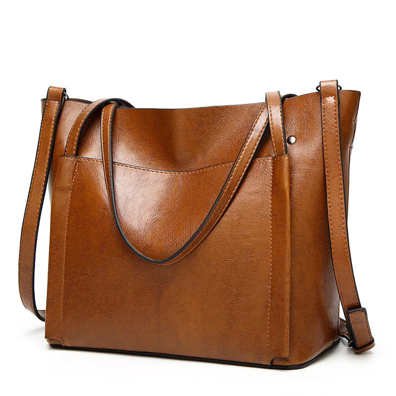 ADINA™ | Leather Crossbody Bag