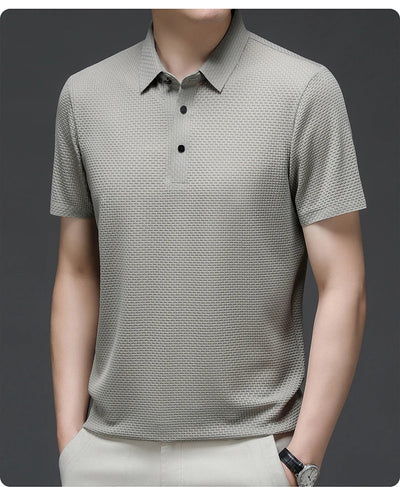 FLORIS™ | Mesh polo shirt