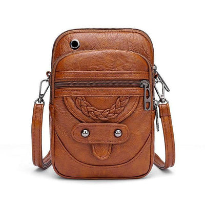 CHASKA™ | Vintage Leather Bag