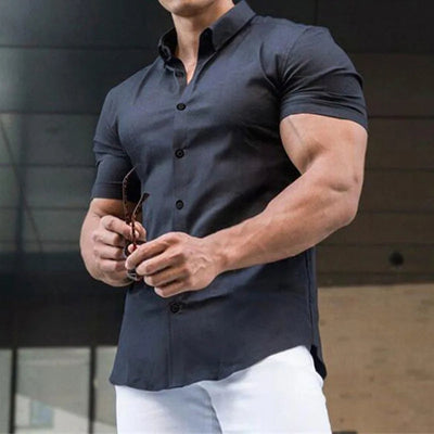 MARCO™ | Muscle fit summer shirt