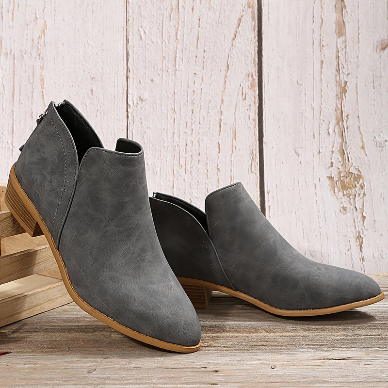 ELINE™ | Modern Slip-On Ankle Boots