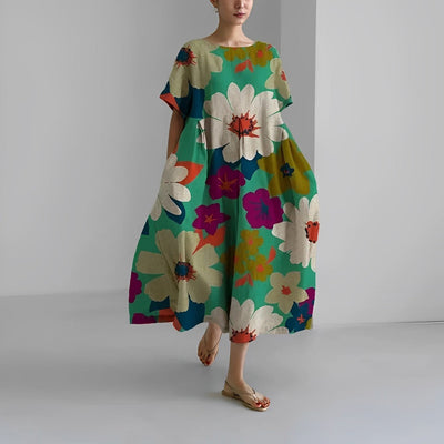 ANINA™ | Elegant floral dress