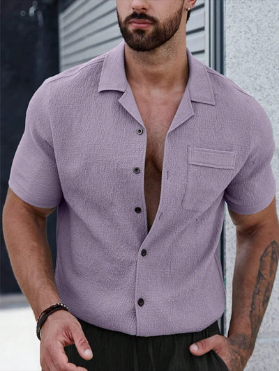 NICOLA™ | Slim fit summer shirt