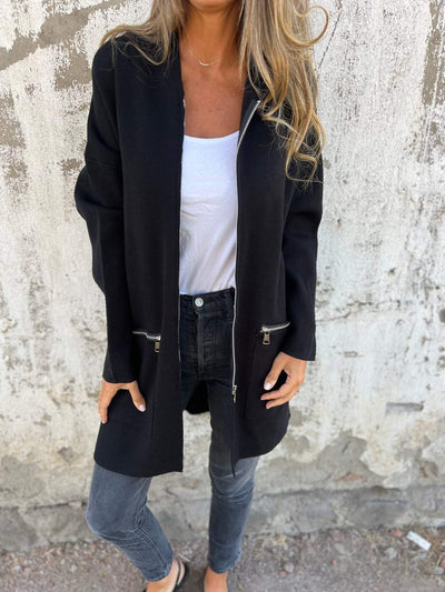 LINDSAY™ | Long Hooded Cardigan