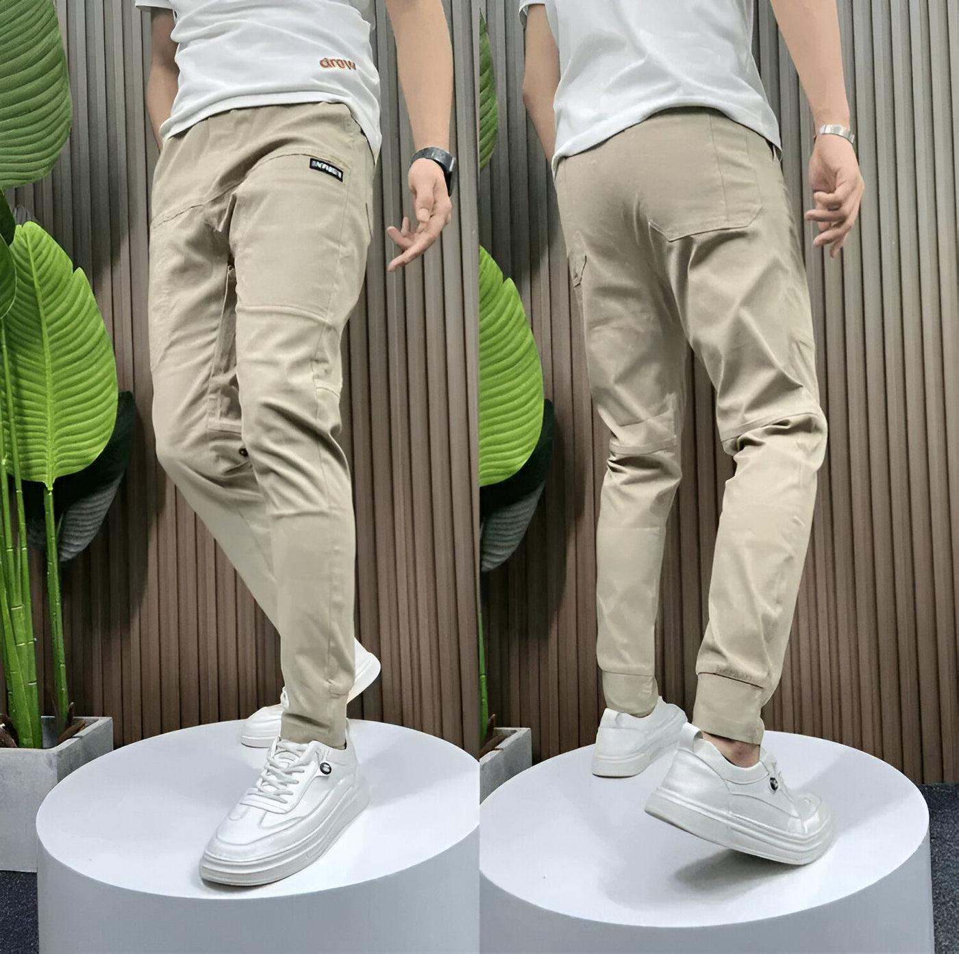 TREY™ | Stretch Cargo Trousers