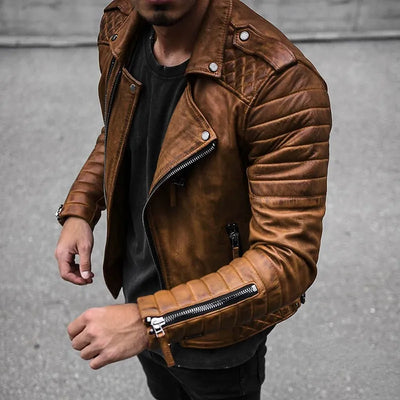 NORBERT™ | Stylish leather jacket