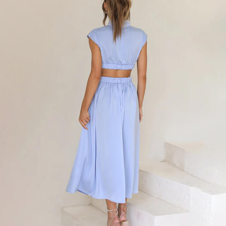 DIANA™ | Pleated summer dress