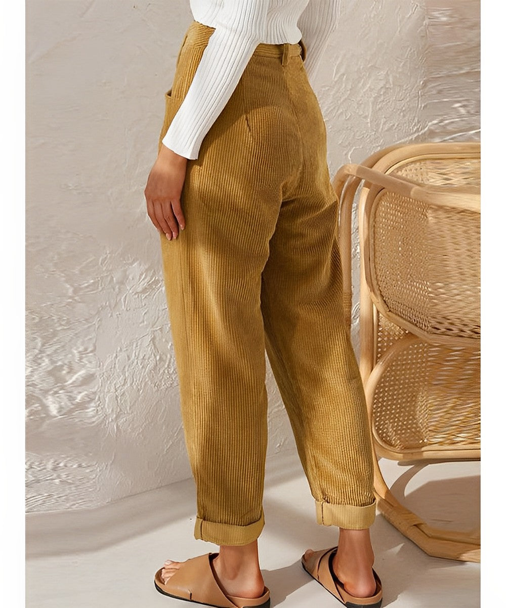 ANNE™ | Casual corduroy trousers