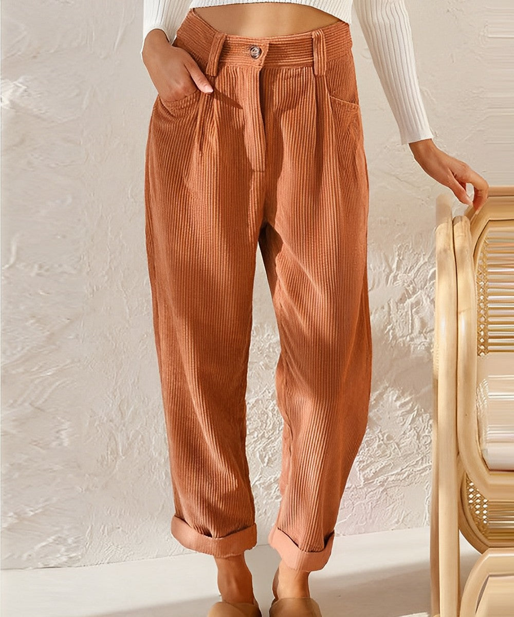 ANNE™ | Casual corduroy trousers