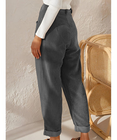 ANNE™ | Casual corduroy trousers